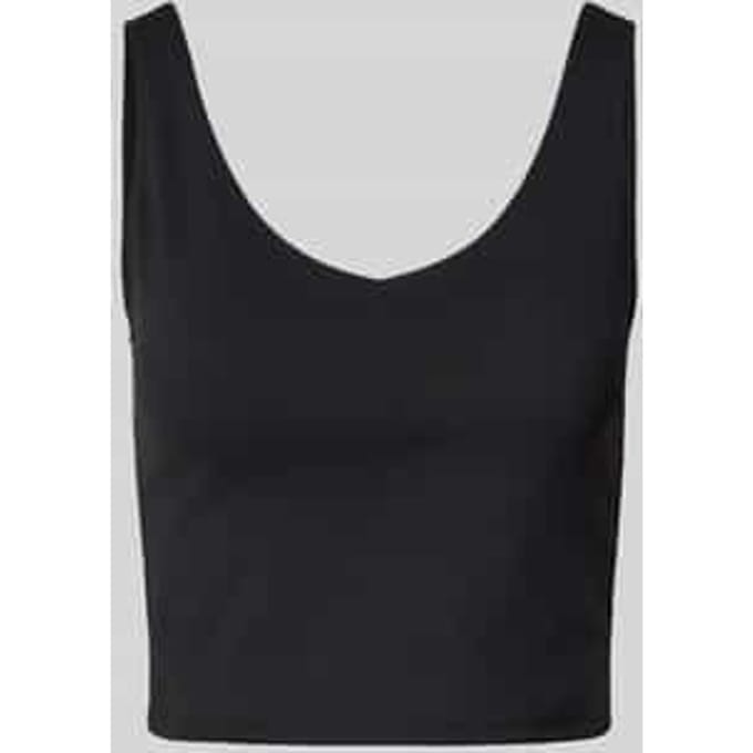 Cropped bralette met V-hals