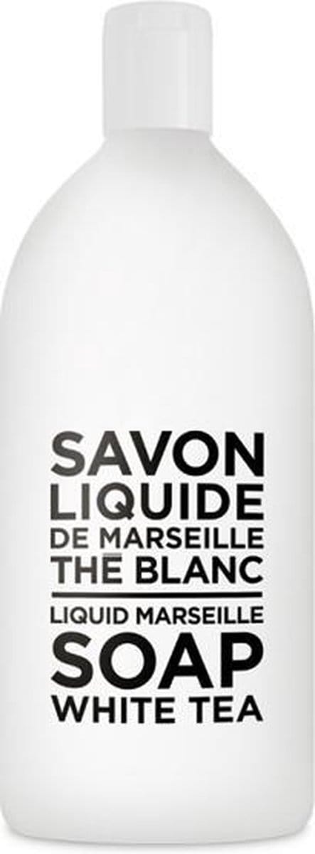 Savon de Marseille vloeibare handzeep Thé Blanc 1 liter navulling