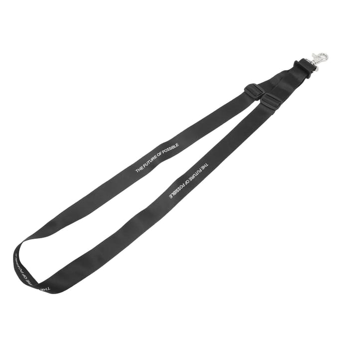 Afstandsbediening Lanyard Nekband Nylon Ophangende Veiligheidsband met Verstelbare Gesp voor FPV Afstandsbediening Zwart zwart