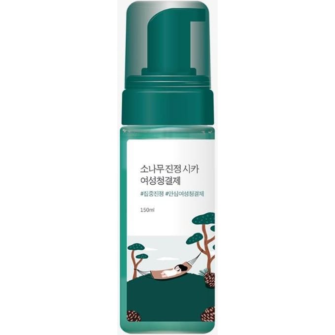 ROUND LAB Pine Calming Cica Intieme Hygiëne 150ml blue