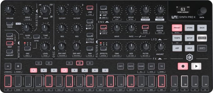 IK Multimedia UNO Synth Pro X - synthesizer