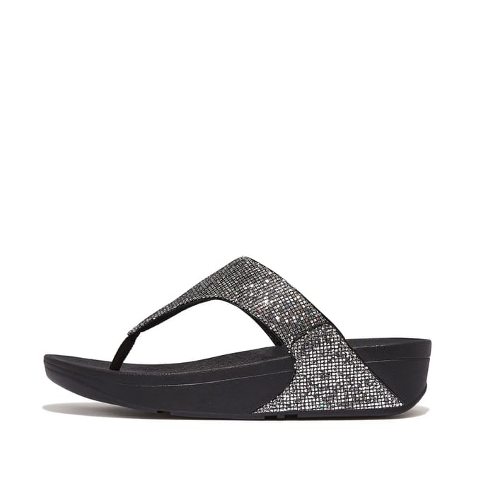 Damessandalen FitFlop Lulu Toe Post - Glitterball