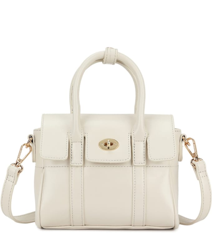 Giuliao kunstlederen handtas Isolde - Dames - Beige
