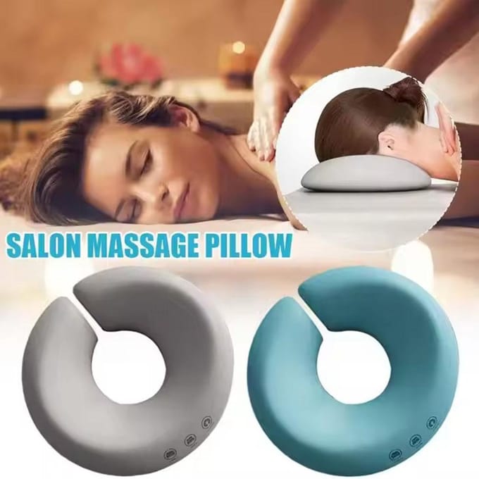 Coussin pour le visage Coussin pour le visage Coussin pour le visage Coussin pour le visage Coussin pour le visage en mousse pour table de massage Spa Master gris