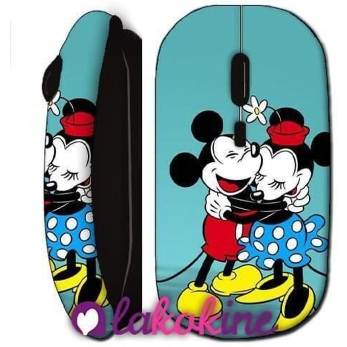 Mickey en Minnie Mouse draadloze muis