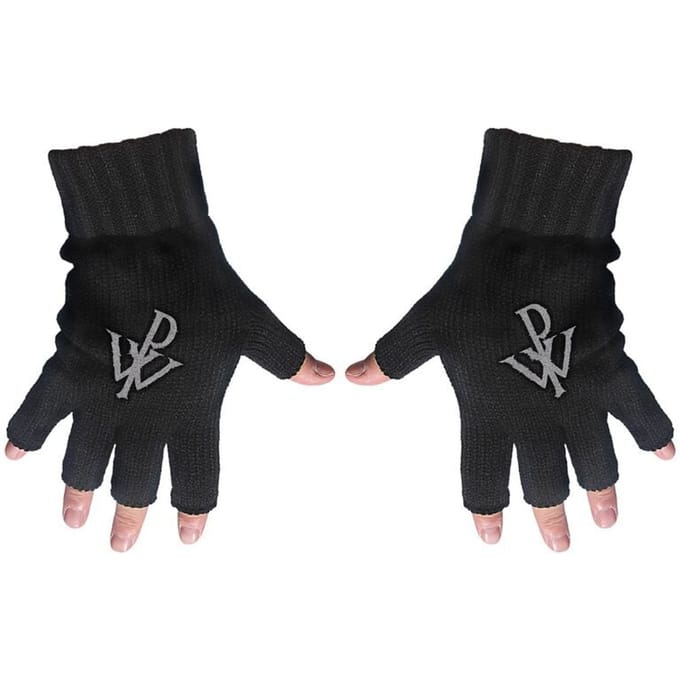 Powerwolf Logo Unisex Vingerloze handschoenen - zwart - Standard