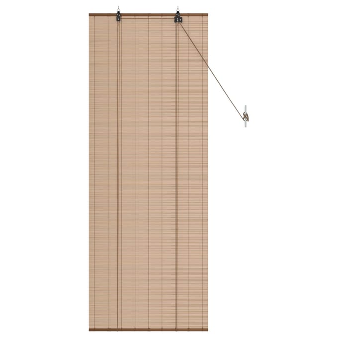vidaXL Rolgordijn Bruin 40 x 160 cm Bamboe