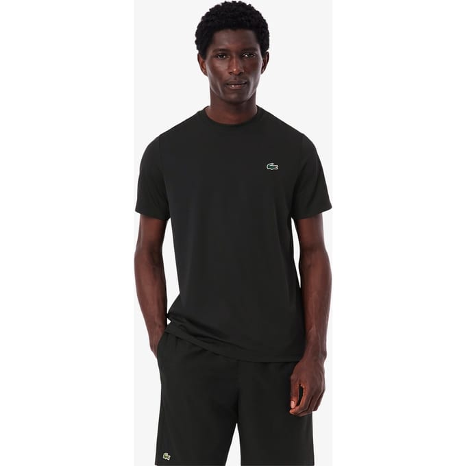 Lacoste UV Protect Lightweight Stretch Sport T-Shirt Black, M