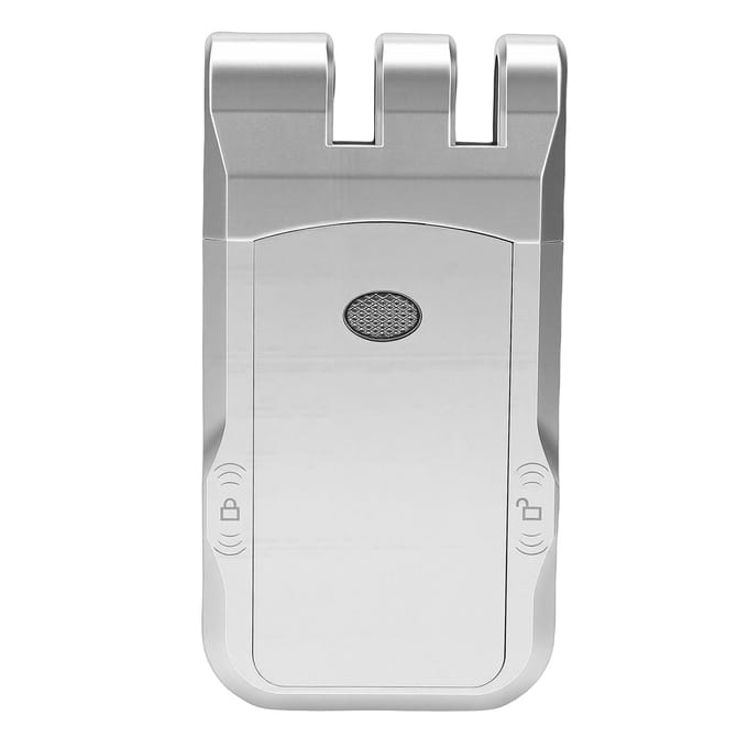 Serrure de porte intelligente invisible WIFI avec télécommande application mobile déverrouillage serrure à pêne dormant électronique sans clé antivol pour white