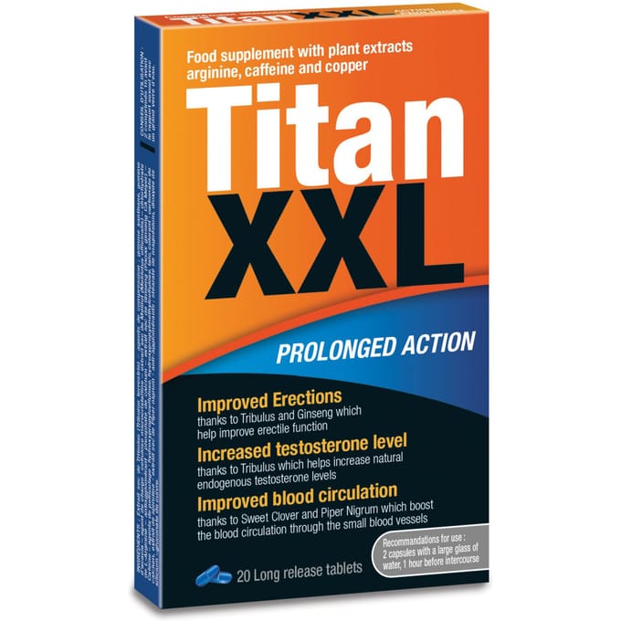 Labophyto Titan XXL capsules Prolonged Action -20 stuks