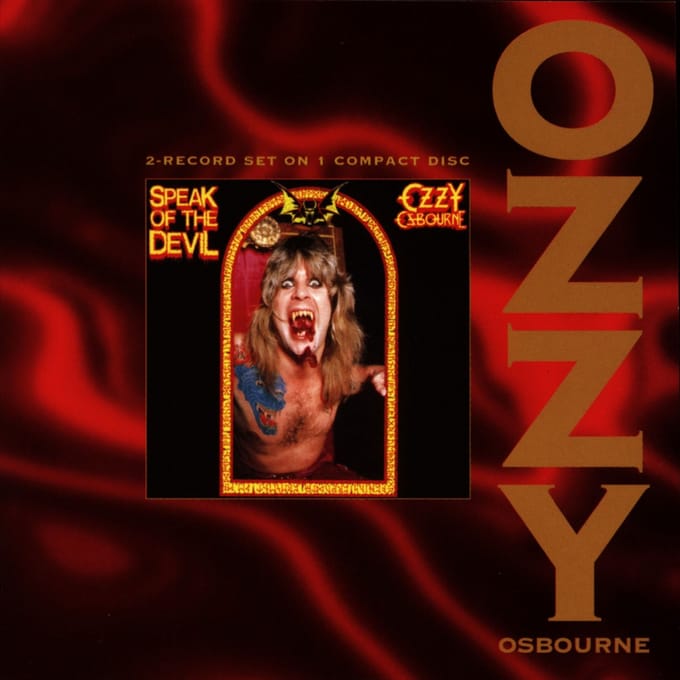 Ozzy Osbourne CD - Speak of the devil - voor Geen - standaard
