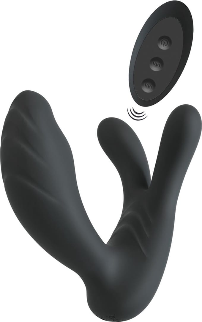 Sweet Smile Rc G- & P-Spot Vibrator Zwart