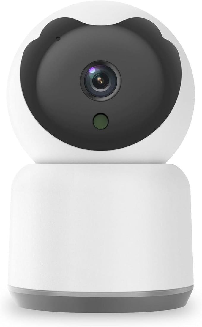 Bewakingscamera - Nachtzicht Camera - Huis Beveiligen - Bewegingsdetectie - 5 MP - Wit
