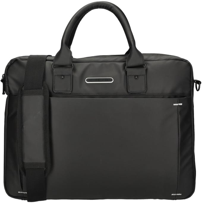 Enrico Benetti Northern Dames & Heren laptoptas - 17 inch - Werktas A4 - Polyester - Zwart