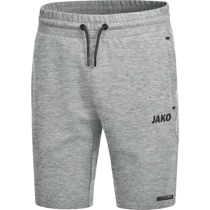 Jako Premium Basics Short Dames - Grijs Gemeleerd | Maat: 36