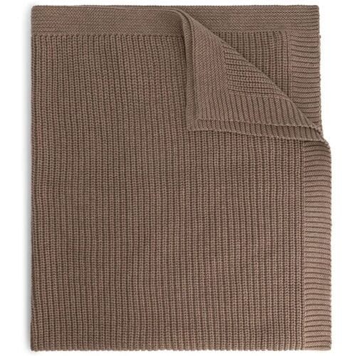 Sweet Petit Mini wiegdeken Mid Brown Melange unisex