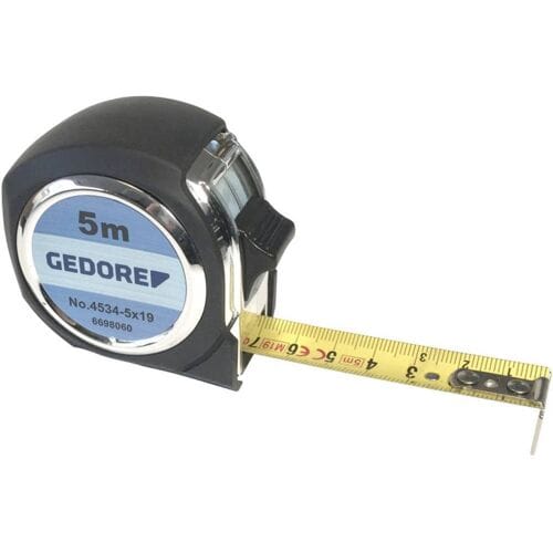 Gedore 4534 Rolbandmaat met vastzetknop - 5 m