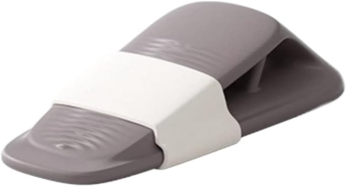 Antislip Deurstopper - Winddichte Houder - Deuren Open Houden - Schokabsorberend Rubber - 10x10x10 mm - Bruin