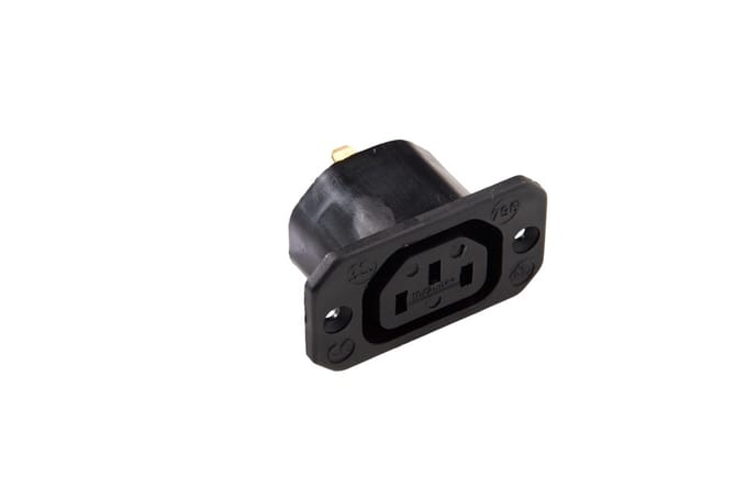 Martin Kaiser chassisdeel apparaatcontactdoos C13 70 Graden 10A aarding - 796/63/sw [50 stuks]