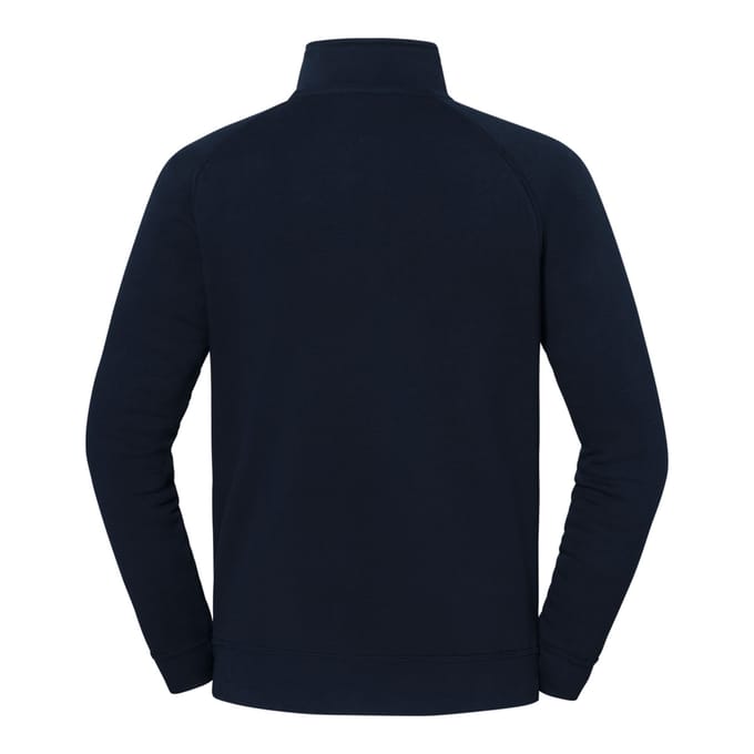 Fruit of the Loom Heren Iconic Premium Sweatshirt met Quarter Zip (Deep Navy)