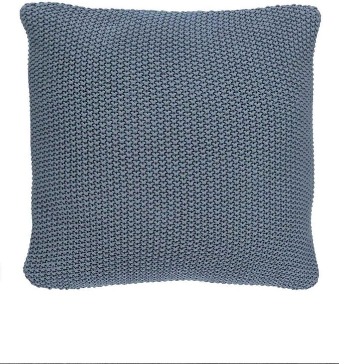 Marc O'Polo Nordic Knit Sierkussen Smoke blue - 30x60 cm