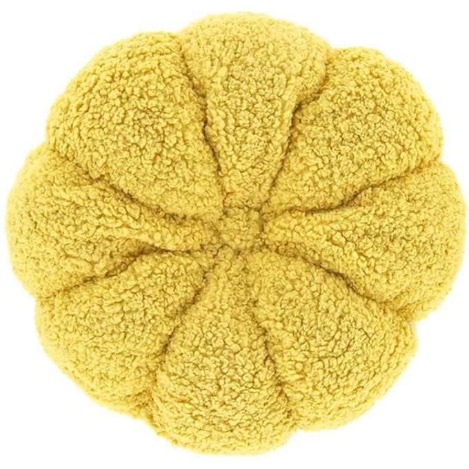 Unique Living - Sierkussen Chico Lemon Yellow -40 Øcm