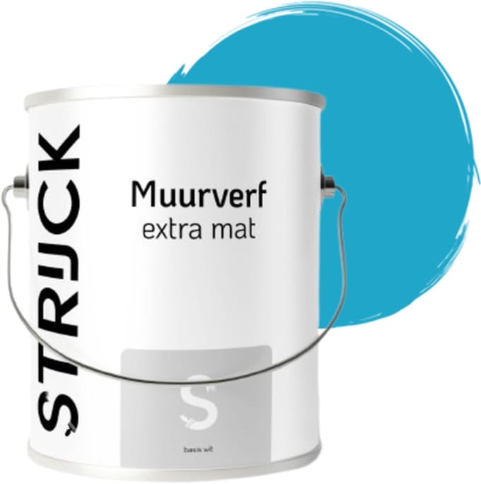 STRIJCK Muurverf Extramat - Neptunus - 188B-4 - 2.5 liter