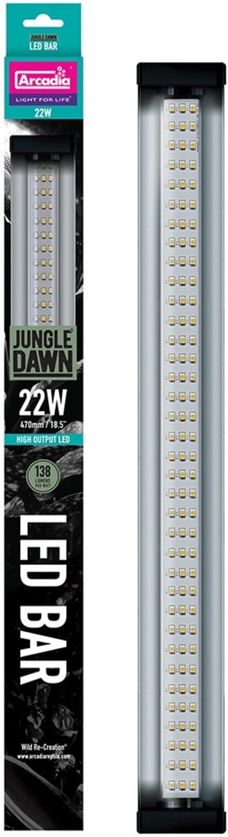 Arcadia Jungle Dawn Led Bar 470 mm - Verwarming - 22 Watt