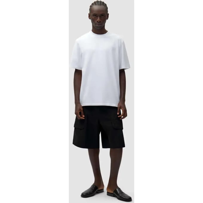 Heren T-shirt Terug Collage Tee White