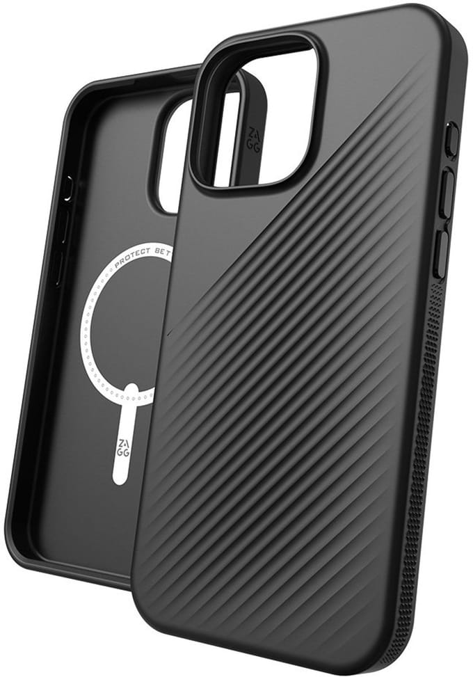ZAGG - Luxe Snap Mag geschikt voor iPhone 16 Pro Max Hoesje - zwart
