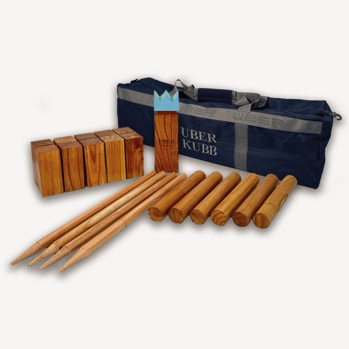 KUBB - Official - Luxe tas - hardhout made in India