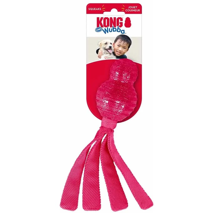 Hondenspeelgoed Kong Wubba comet