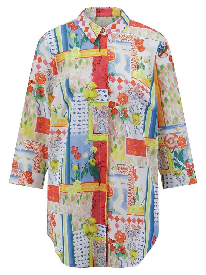 Lange blouse Van Emilia Lay multicolour