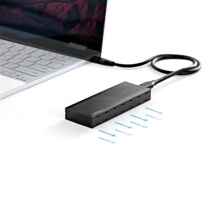 StarTech.com M.2 NVMe Enclosure - USB 3.1 Gen 2 Type-C