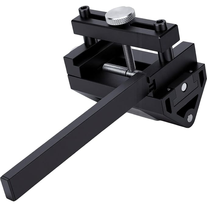 Honinggeleider Gereedschap Aluminiumlegering Veelzijdige Hoekverstelling Houtbewerking Slijper Jigs voor Eenvoudig Beitelslijpen Zwart zwart