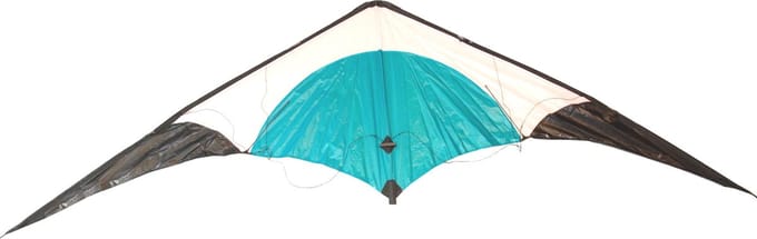 Vlieger LUNAR 2 CarbDynema2Ring256x82cm :: Knoop Kites
