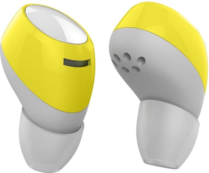 Celly Bh Twins Air Headset In-ear Bluetooth Geel