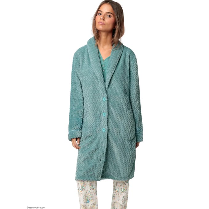 Dunne Binnenpolyester lange dames Admas Soft Peacock