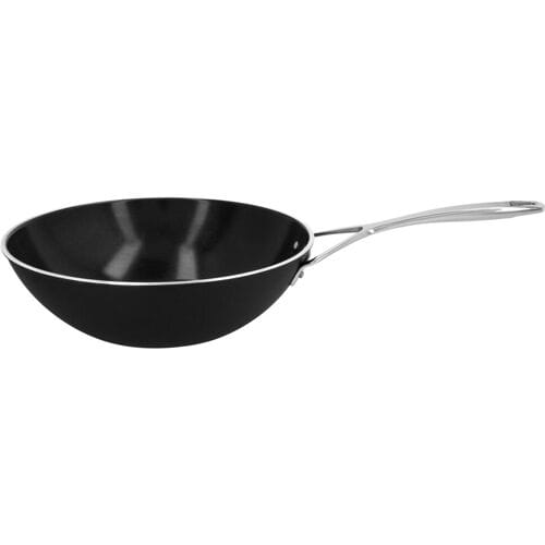 DEMEYERE ALU PRO 5 - Wok met vlakke bodem - Ø 300mm - Aluminium