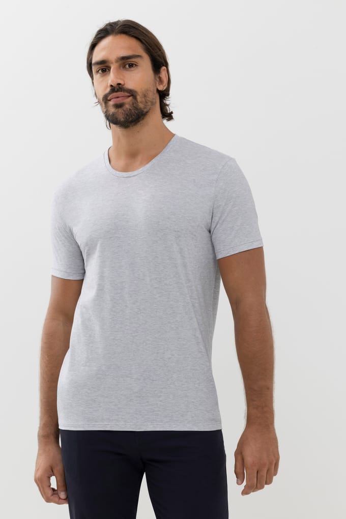 T-shirt Serie Dry Cotton Colour Light Grey Melange
