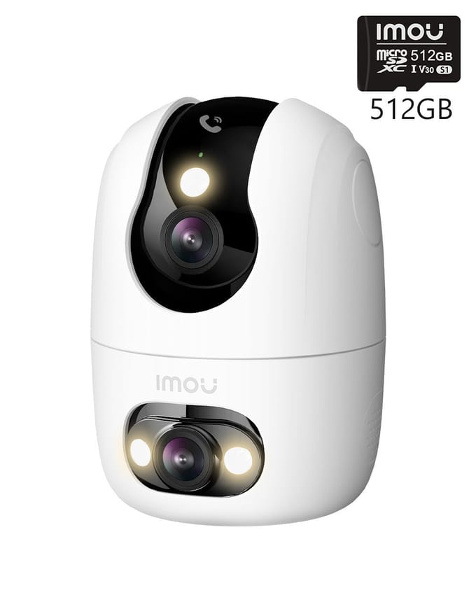 Ranger 2C Dual 4MP+4MP/3MP+3MP--2.4GHz/5GHz Dual Band - 3MP（PT）+3MP（Fixed） / +512GB Memory Card