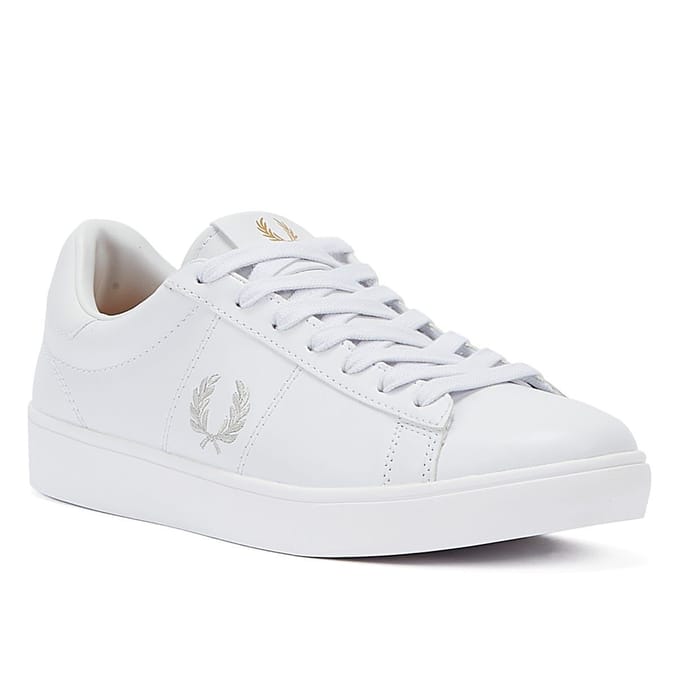 Fred Perry Spencer Leren Heren Trainers