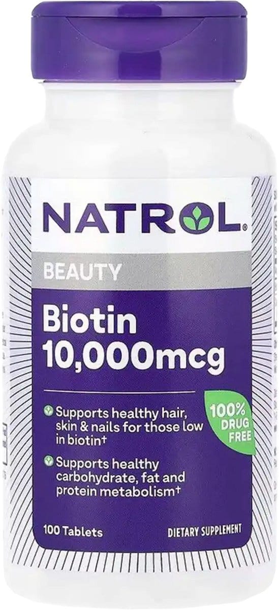 Natrol Biotin 10.000mcg - Maximum Strength