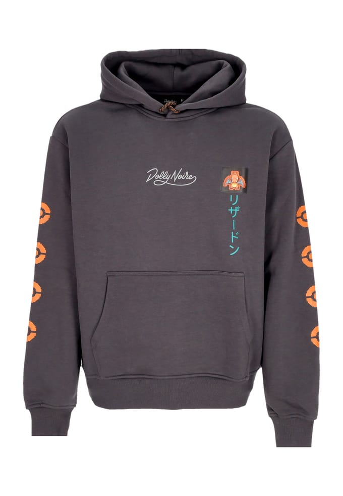 Mannen hoodie Charizard Evolution Hoodie Antraciet