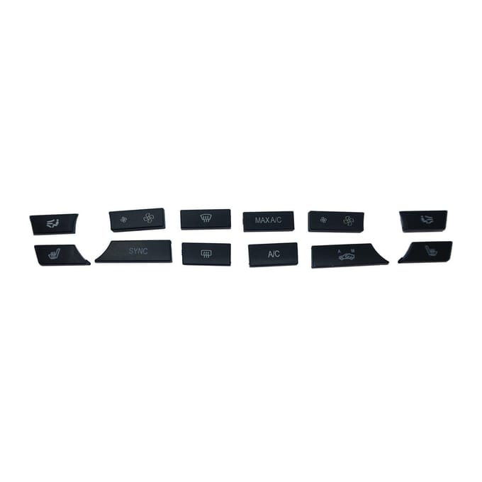 BDP957 12 Pièces Panneau de Commande Radio Climatisation CVC Bouton Couvercle 9331832 pour BMW F10 2011 16