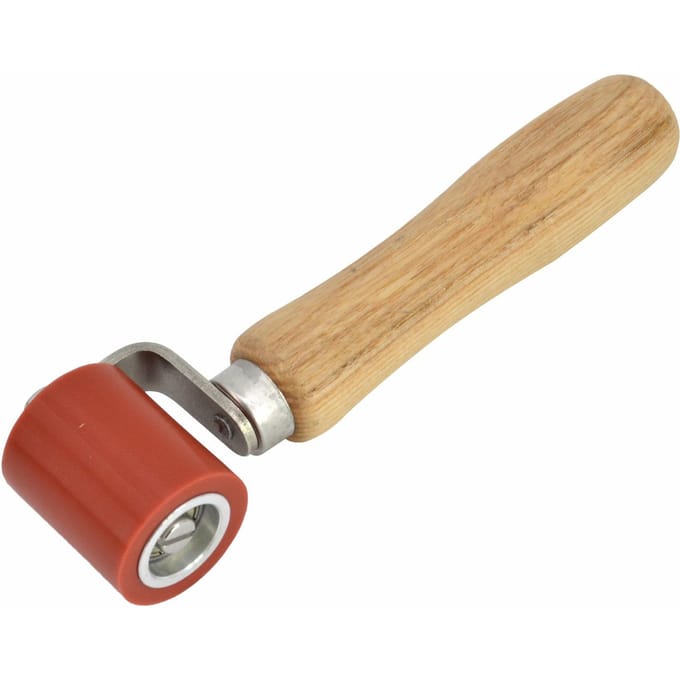 Awtools Wałek - Siliconen Rol - 40 mm - Ergonomische Houten Handgreep