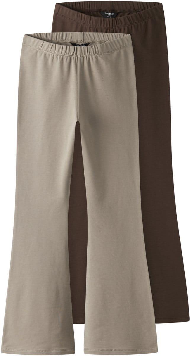 NAME IT - TKFSAX 2P BOOTCUT PANT UNB NOOS - Meisjes - Broeken