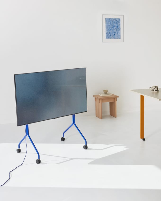 Pedestal Moon Rollin' TV-meubel - ultra marine