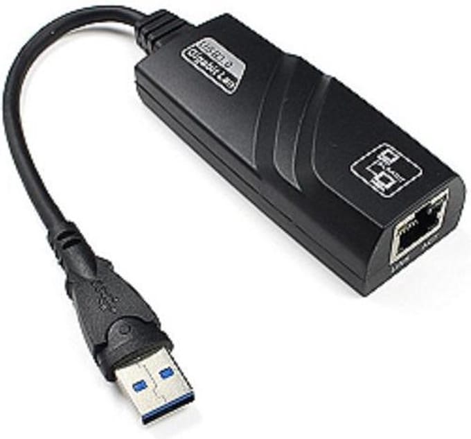 New Age Devi - Ethernet Adapter - USB Type-C naar Ethernet - RJ45 - USB 3.0 - 10/100/1000Mbps - Zwart