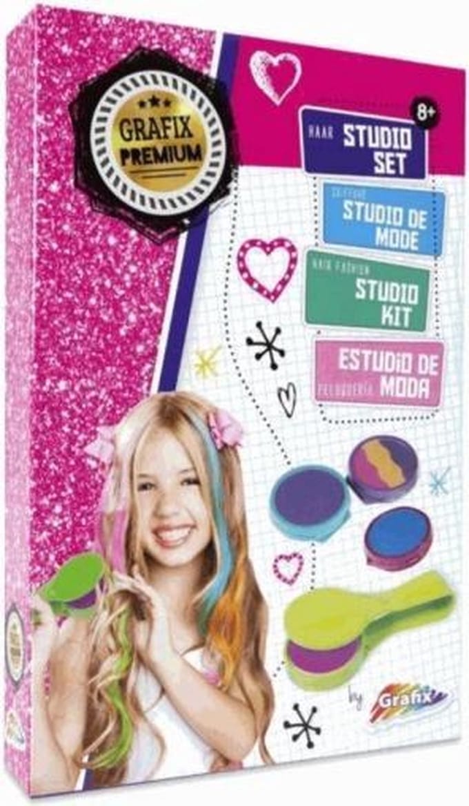 Haarkleuren Fashion Studio Kit 6-delig